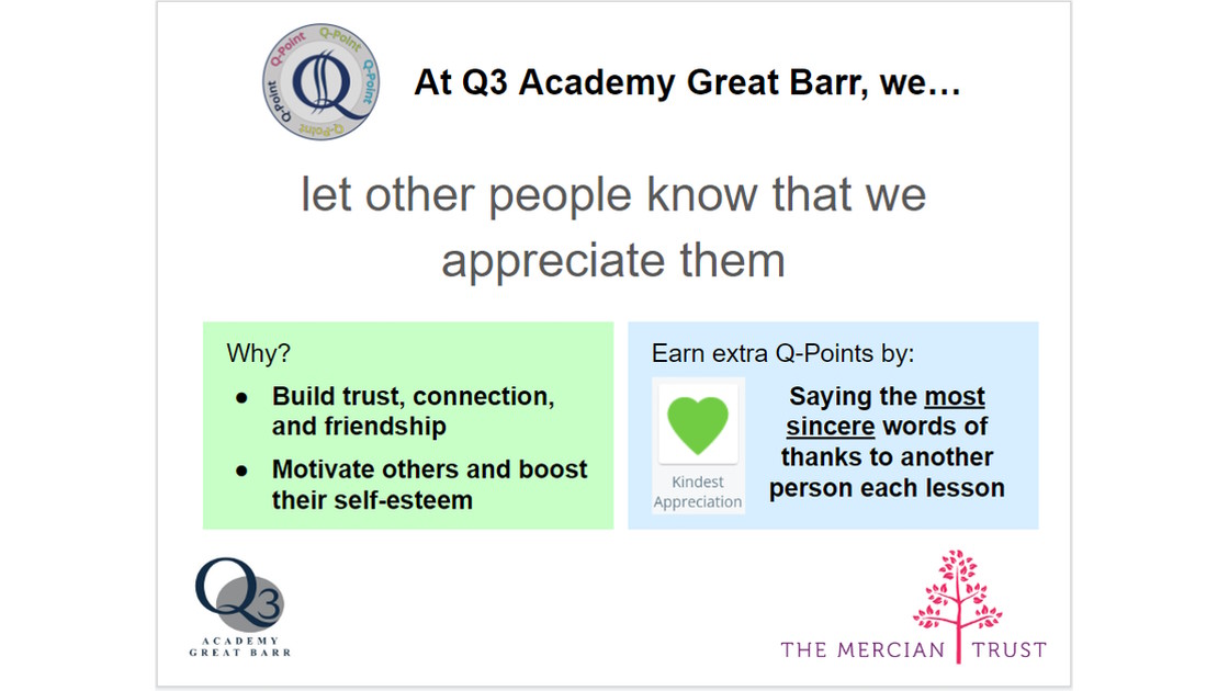 Kindest Appreciation