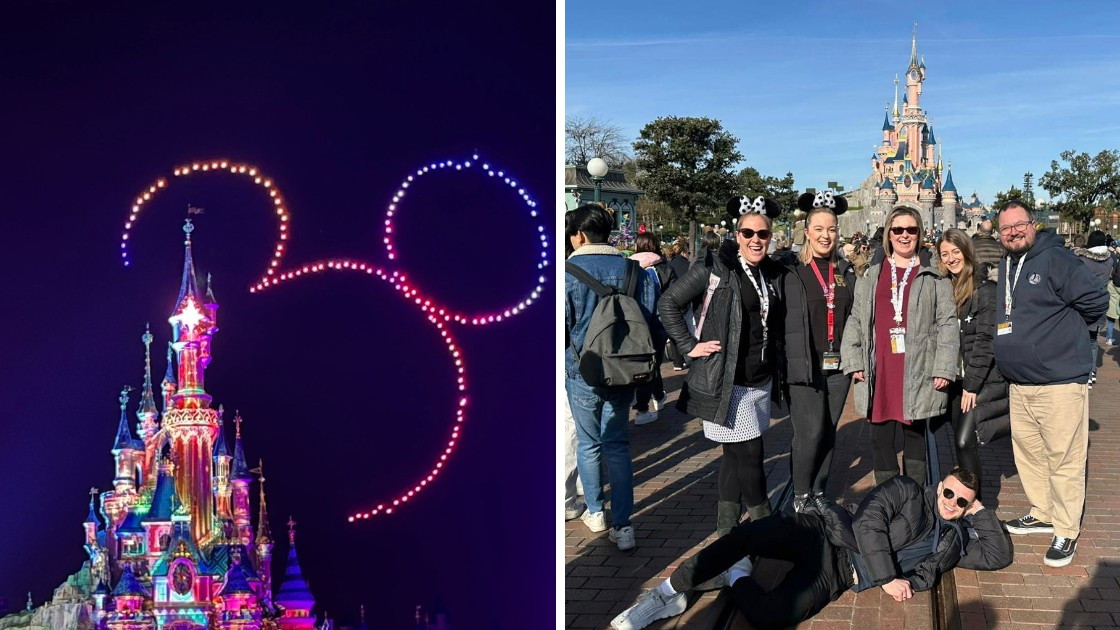 Staff photo at Disney