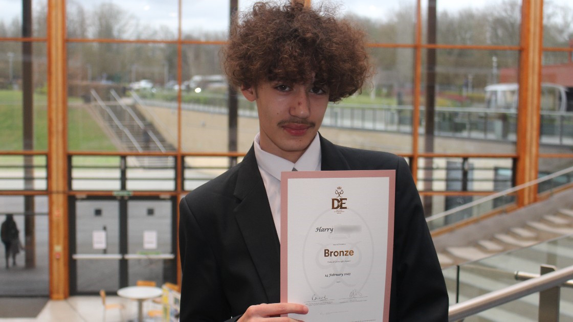 Harry, Y10 DofE Participant