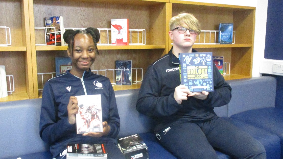 Atlanta and Charly on World Book Day