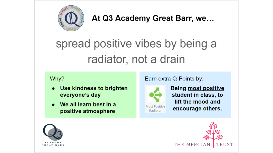 Most Positive Radiator