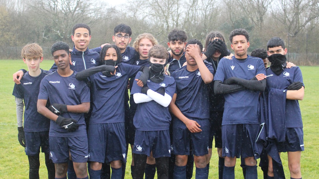 Year 10 football team photo