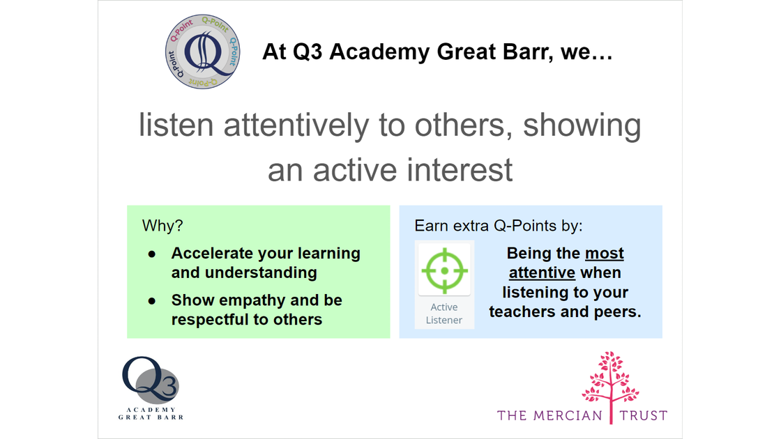 Active Listener award
