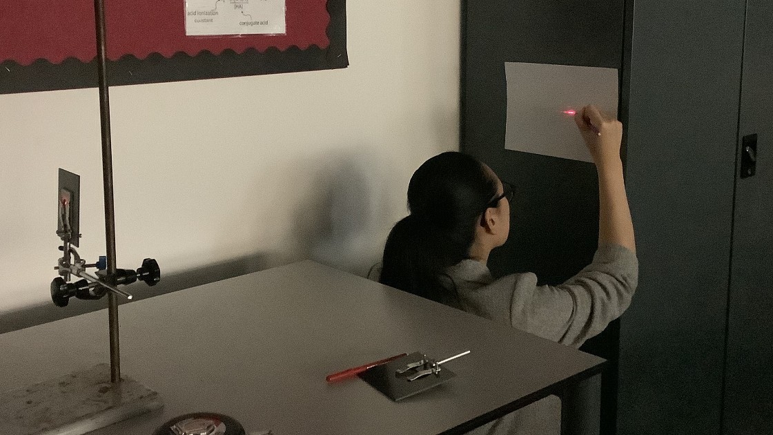 Preliminary readings being taken