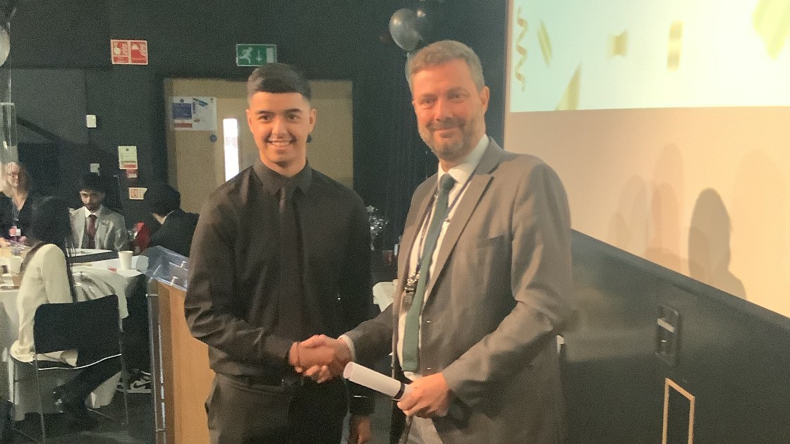 Rishi Sharma - Winner of the Headteacher Award 2023