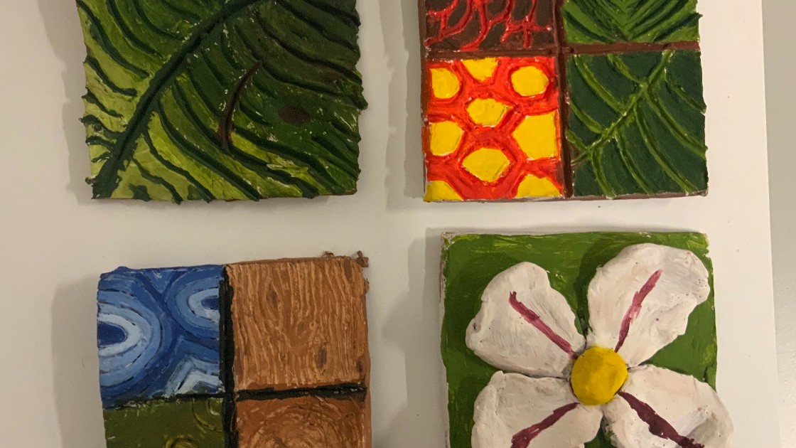 Four tiles