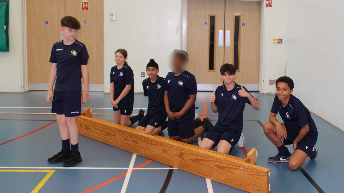 Students enjoying the Bench Football tournament