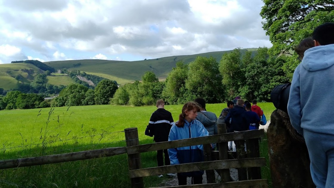 Beautiful views of the Peak District