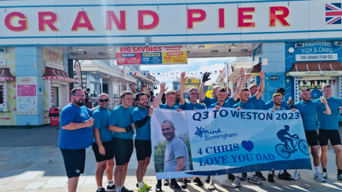 Staff at the Grand Pier in Weston-Super-Mare