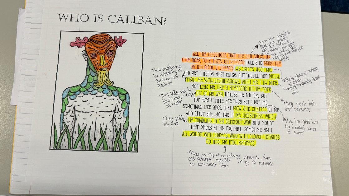 Picture of students work