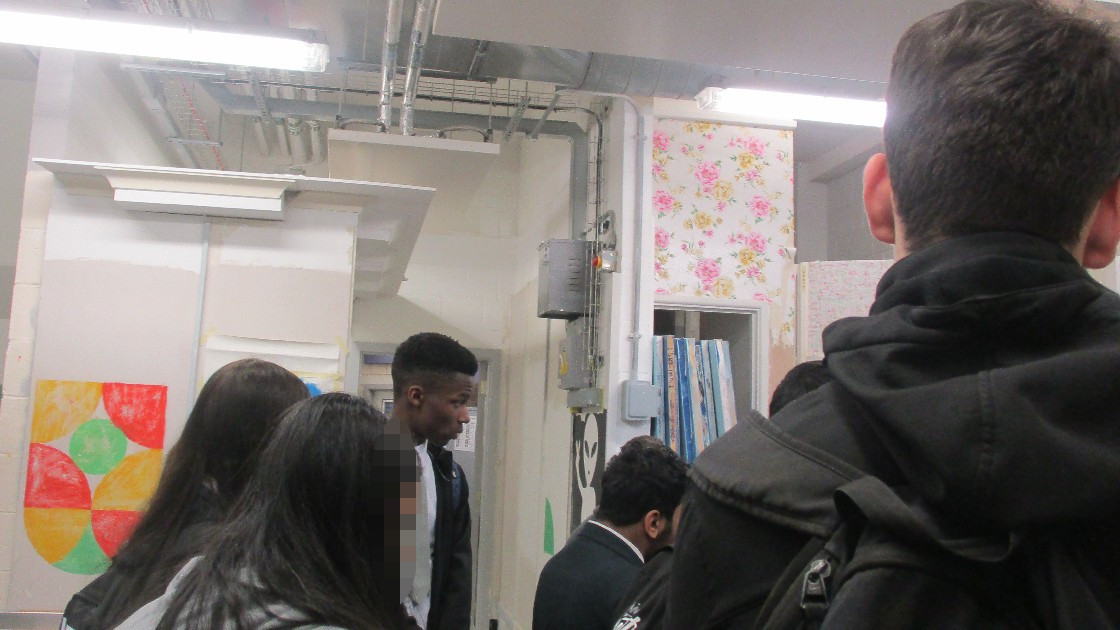 Students at the college.