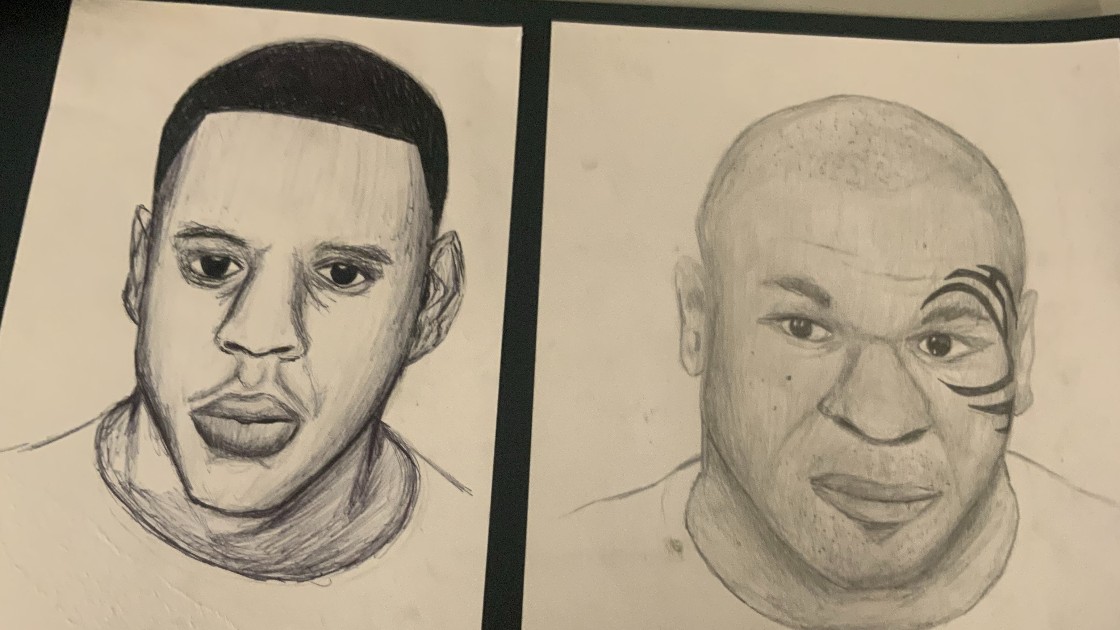 Photos of drawings