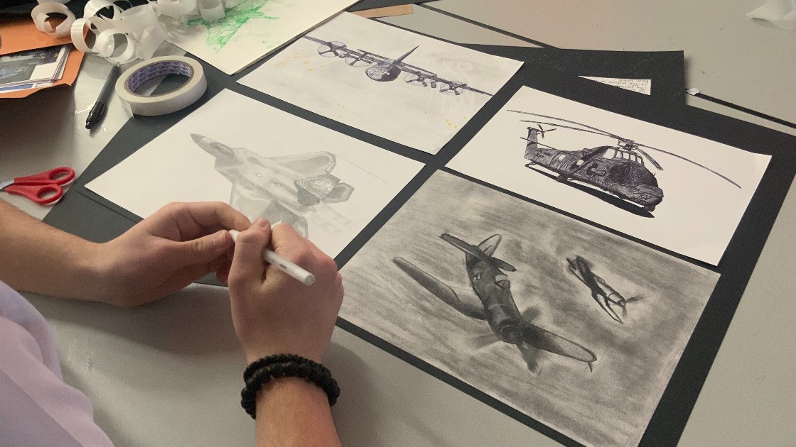 Photo of drawings
