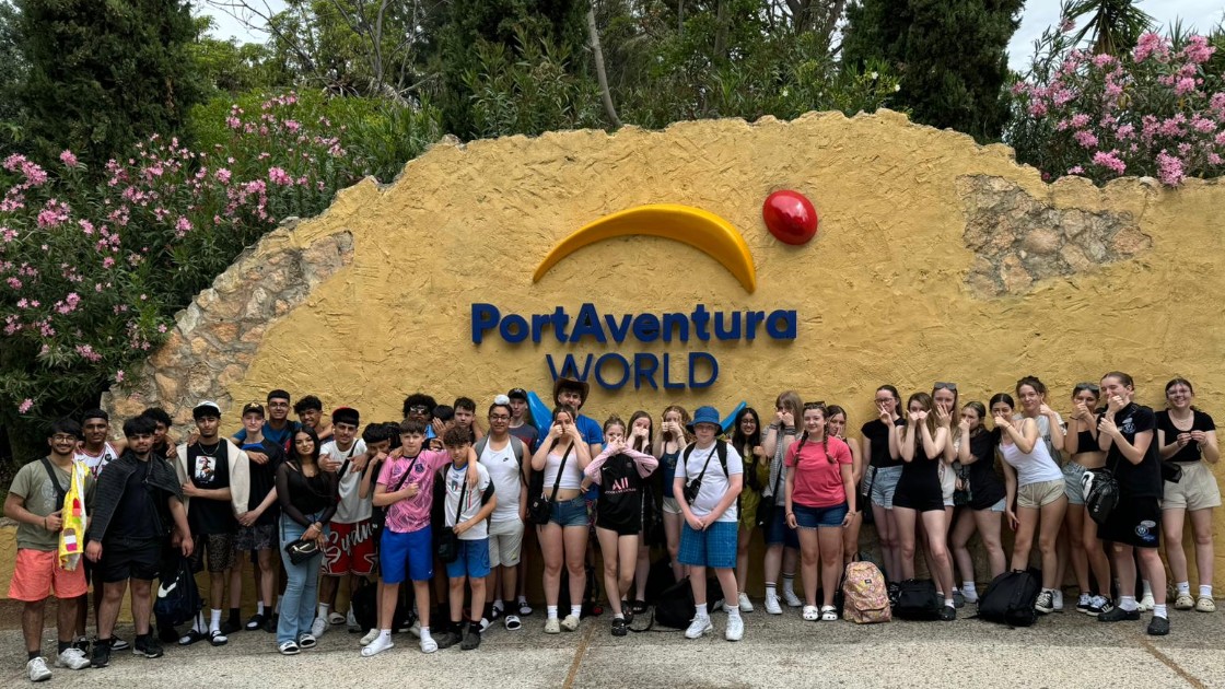 Students at PortAventura