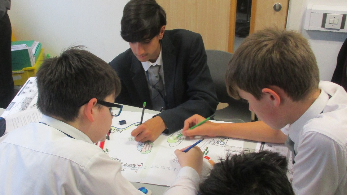 Project, Design and Environmental manager hard at work!