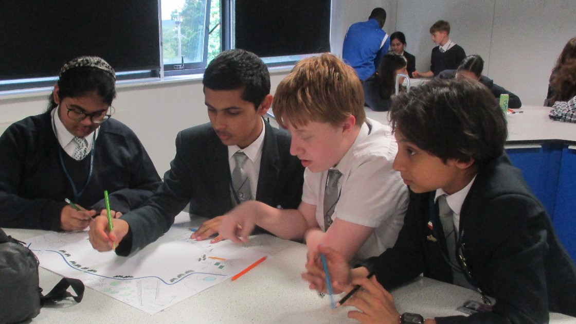 Demonstrating excellent team and communication skills.