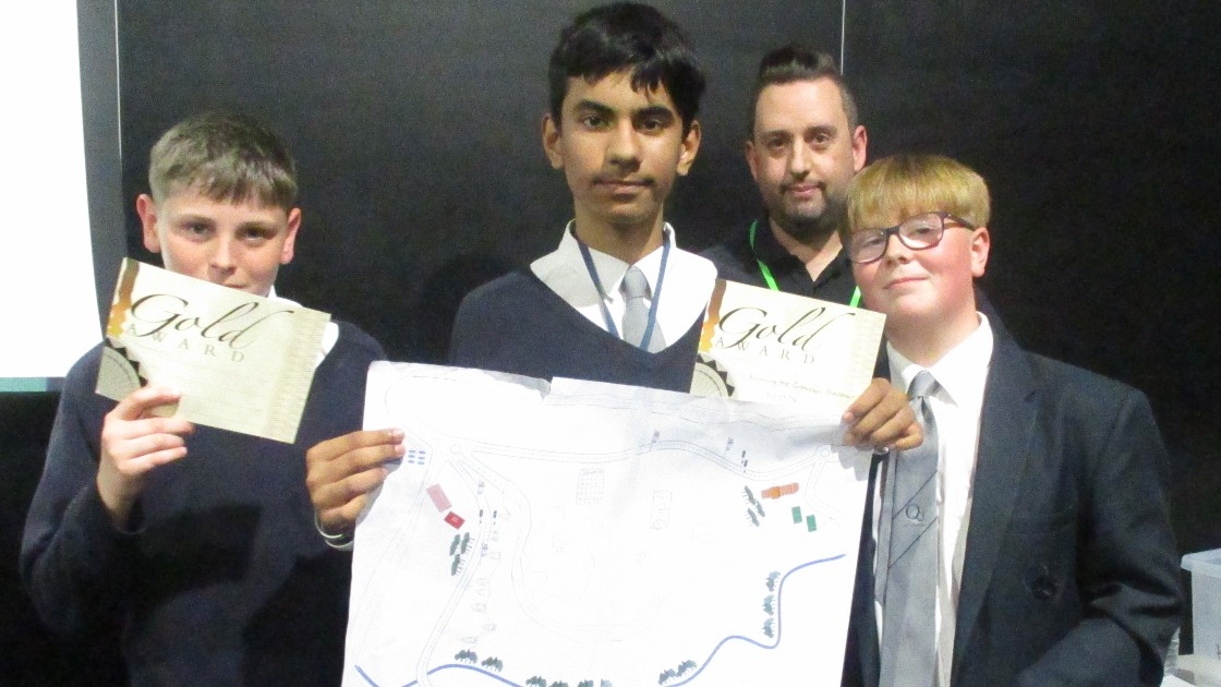 Confident winners!