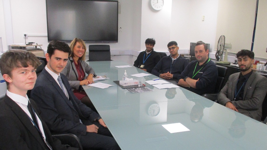 Students made a great first impression, building confidence honing interview skills.