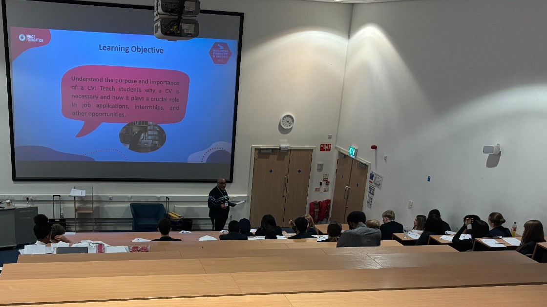 Vince Gordon shared his experience of running his own business