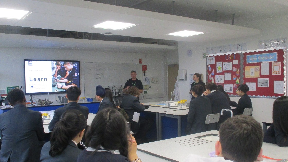 Discussing apprenticeships