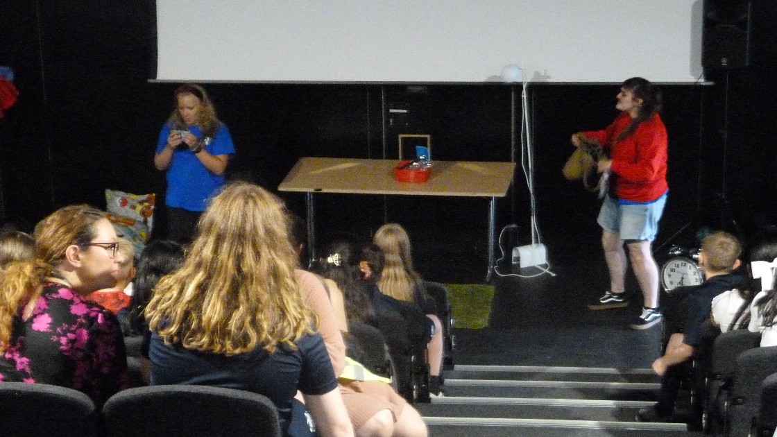 Ethos workshop, the team lead a roleplay about transition and change.